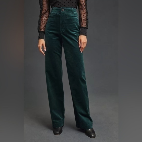 Anthropologie The Colette Wide-Leg Corduroy Pants - Picture 2 of 6